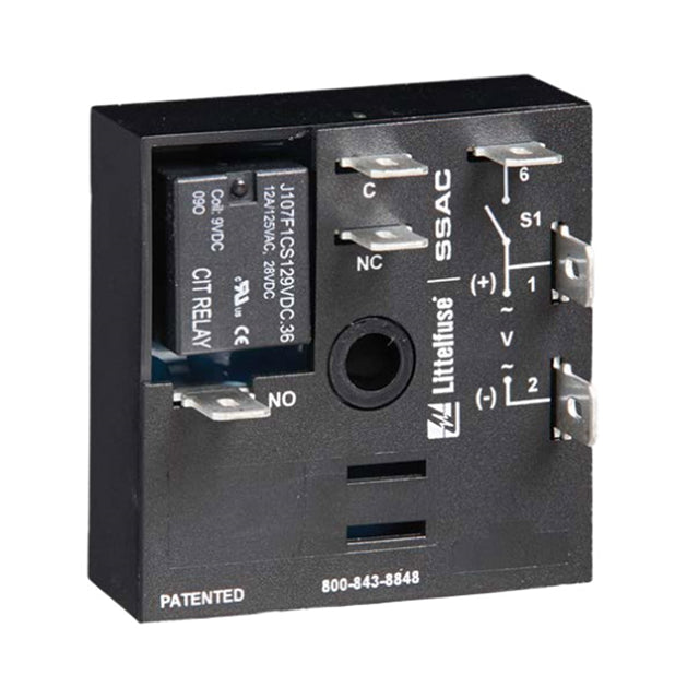 Littelfuse Inc. KRDB422 KRDB Montaje de chasis Relé mecánico 10 seg ~ 1000 seg 10A a 125VCA