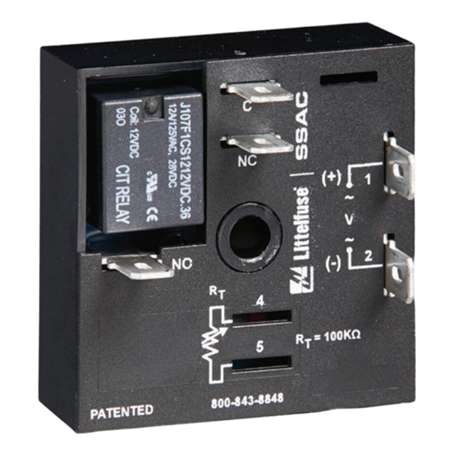 Littelfuse Inc. KRDI121 KRDI Montaje de chasis Relé mecánico 1 ~ 100 seg 10A a 125VCA