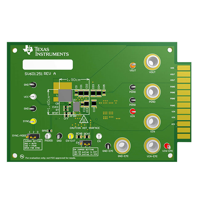 Texas Instruments LM73606EVM-5V-400K - EVAL BOARD FOR LM73606