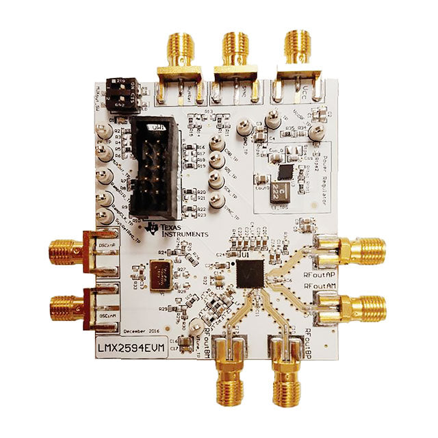 Texas Instruments LMX2594EVM PLLatinum™ EVAL BOARD FOR LMX2594 Frequency Synthesizer