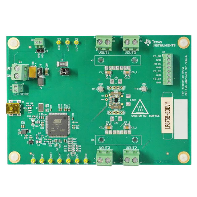 Texas Instruments LP8758-E0EVM - EVAL BOARD FOR LP8758E0