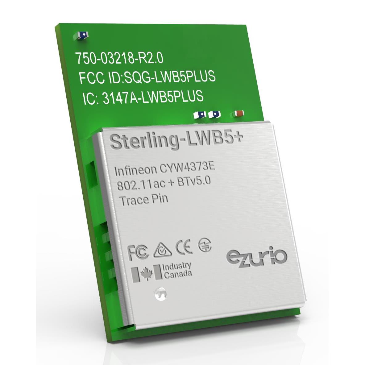 Ezurio 453-00047R Sterling-LWB5+ 802.11ac, BlueTooth v5.0