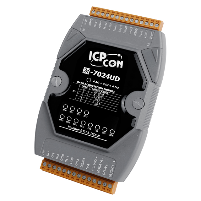 ICP DAS USA INC M-7024UD - Input, Output (I/O) Module -