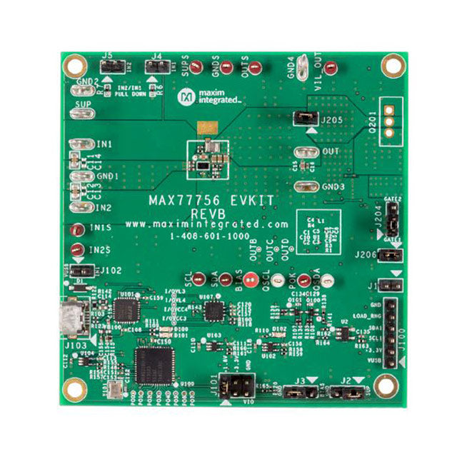Analog Devices Inc./Maxim Integrated MAX77756EVKIT# - EVAL BOARD FOR MAX77756
