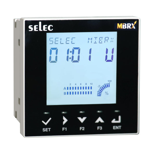 Selec Controls USA Inc. MIBRX-DSP-IND-96-8-0-00-B MIBRX Pantalla Serie MiBRX