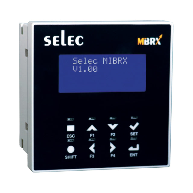 Selec Controls USA Inc. MIBRX-DSP-IND-96-8-4-16-B MIBRX Pantalla Serie MiBRX
