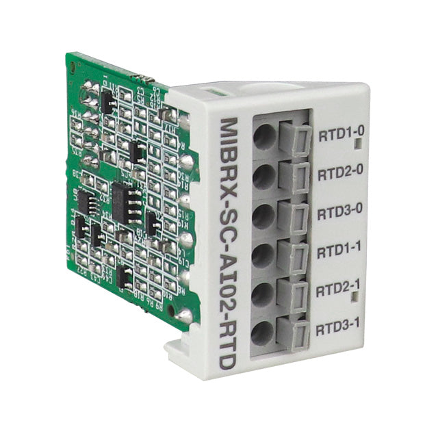 Selec Controls USA Inc. MIBRX-SC-AI02-RTD MIBRX Tarjeta opcional, E/S Serie MiBRX