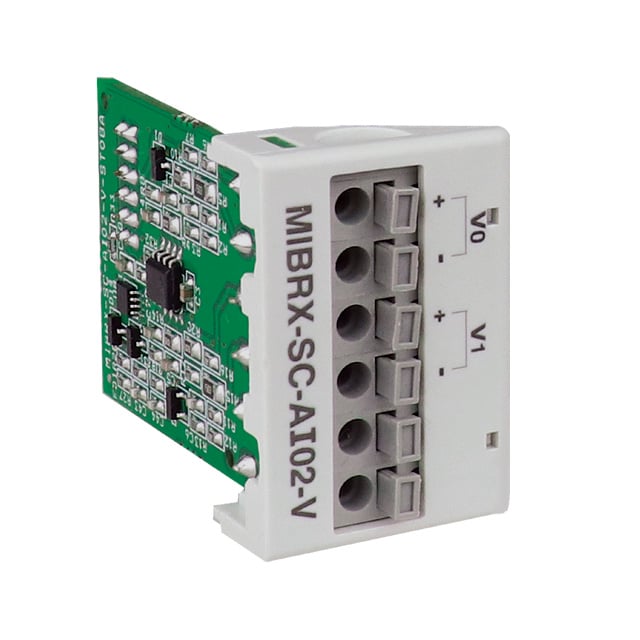 Selec Controls USA Inc. MIBRX-SC-AI02-V MIBRX Tarjeta opcional, E/S Serie MiBRX