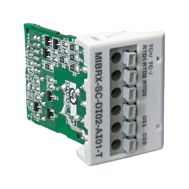 Selec Controls USA Inc. MIBRX-SC-DI02-AI01-T MIBRX Tarjeta opcional, E/S Serie MiBRX