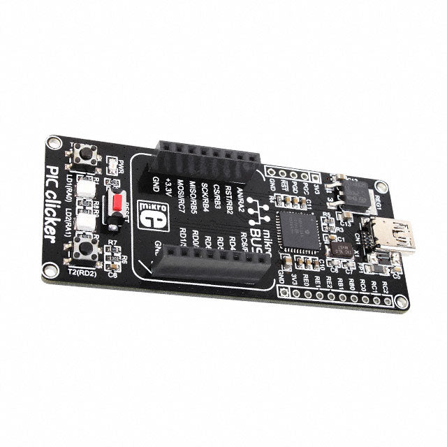 MikroElektronika MIKROE-1487 PIC® CLICKER PIC18F47J53 EVAL BRD