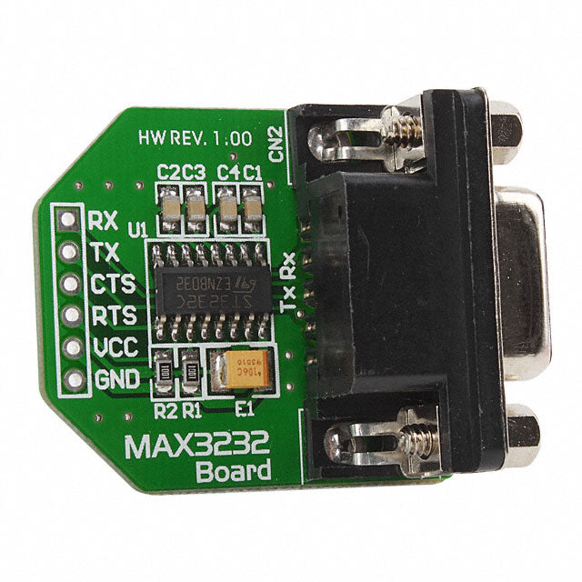 MikroElektronika MIKROE-602 - EVAL BOARD FOR MAX3232 Transceiver, RS-232