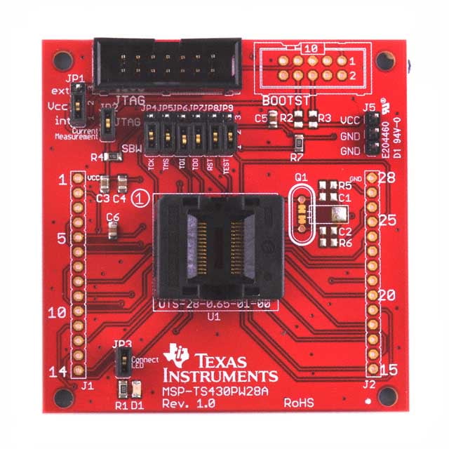 Texas Instruments MSP-TS430PW28A - ZIF Socket MSP430
