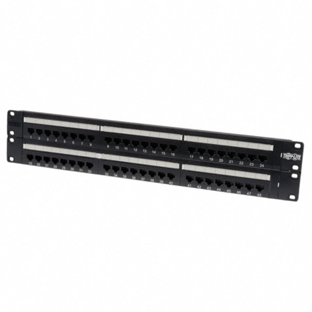 Eaton Tripp Lite N052-048 Network Patch Panel, Cat5 RJ45