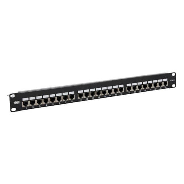 Eaton Tripp Lite N252-024-SH-K - Patch Panel, Cat6 RJ45
