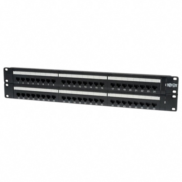 Eaton Tripp Lite N252-048 Network Patch Panel, Cat6 RJ45