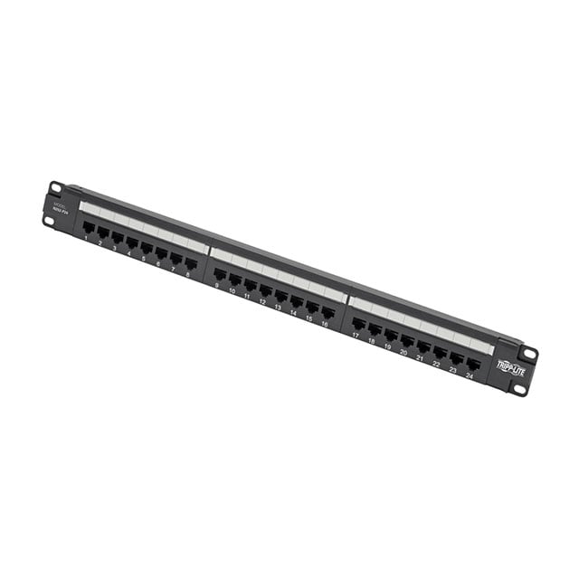 Eaton Tripp Lite N252-P24 Network Patch Panel, Cat6 RJ45