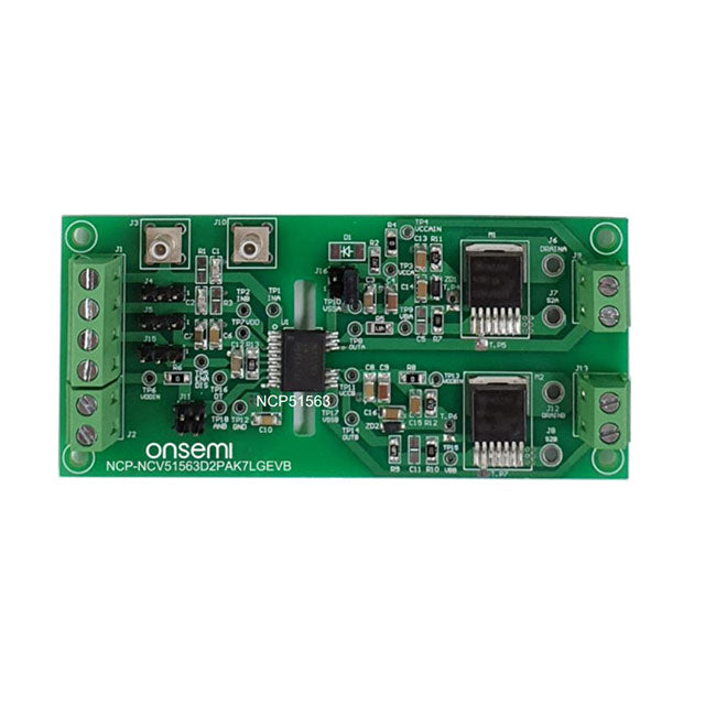 onsemi NCP-NCV51563D2PAK7LGEVB - EVAL BOARD FOR NCV51563 Gate Driver