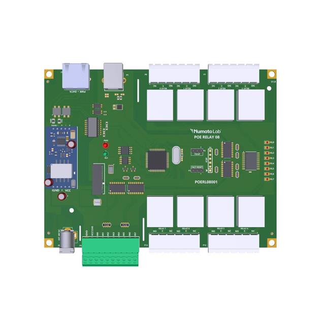 Numato Lab NLRP1001-A - Módulo de salida de CA/CC Verde