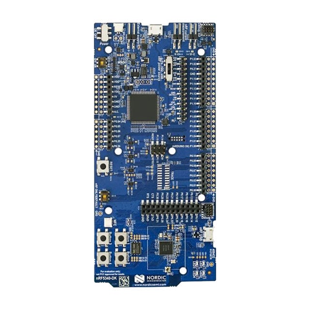 Nordic Semiconductor ASA NRF5340-DK - Transceiver; 802.15.4 (Thread, Zigbee®), Bluetooth® 5.x (BLE)