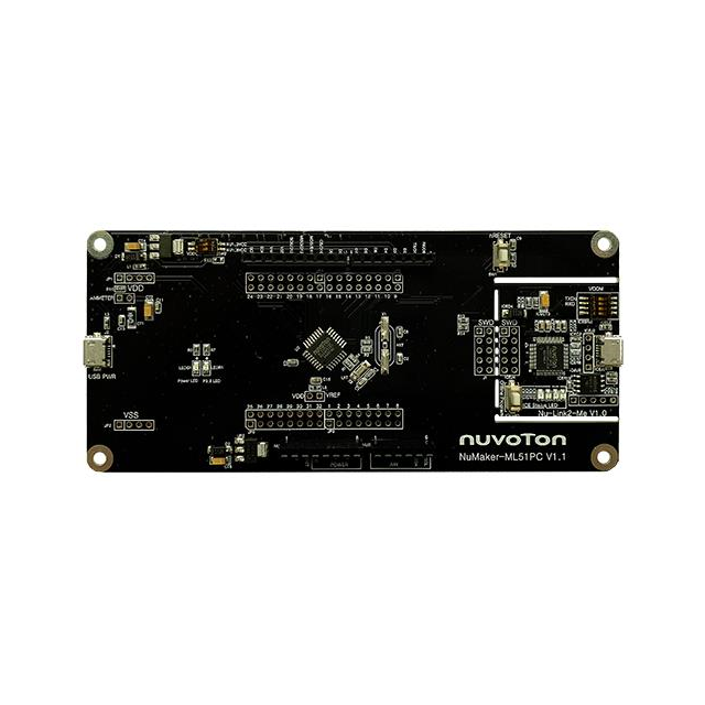 Nuvoton Technology Corporation NK-ML51PC NuMicro® 8051 ML51PC EVAL BRD