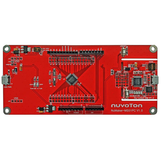 Nuvoton Technology Corporation NK-MS51PC NuMicro® 8051 MS51PC EVAL BRD