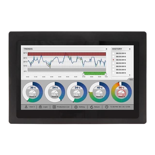 Maple Systems Inc PC1216APH-A04M6C PC1200 15.6" Intel 4GB/128GB, Win10 Intel® Pentium® N4200 1.1GHz/2.5GHz, 4 Core