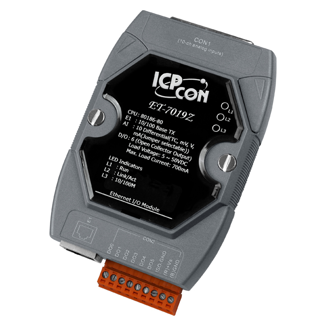 ICP DAS USA INC ET-7019Z/S - Input, Output (I/O) Module -