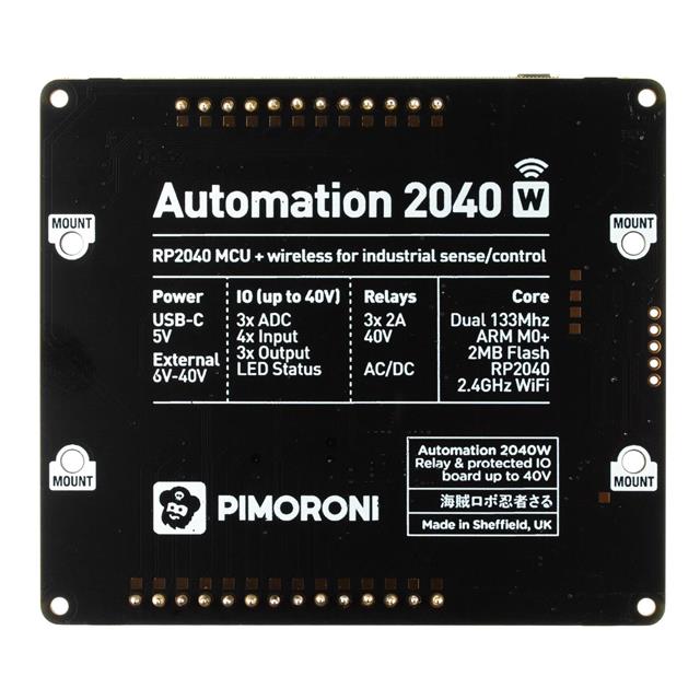 Pimoroni Ltd PIM632 - AUTOMATION 2040 W (PICO W ABOARD