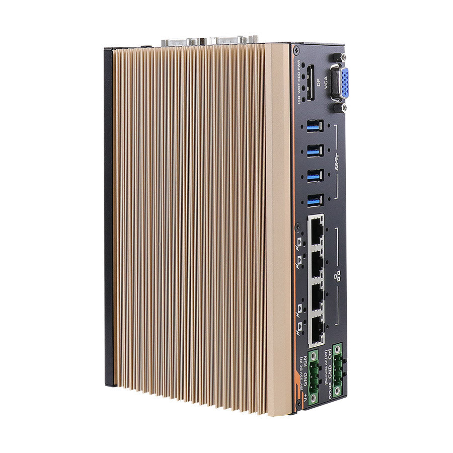 Neousys Technology America Inc. POC-515-16512-WM-PA120 POC-500 Fanless IPC,AMD Ryzen,16GB/512GB AMD V1605B