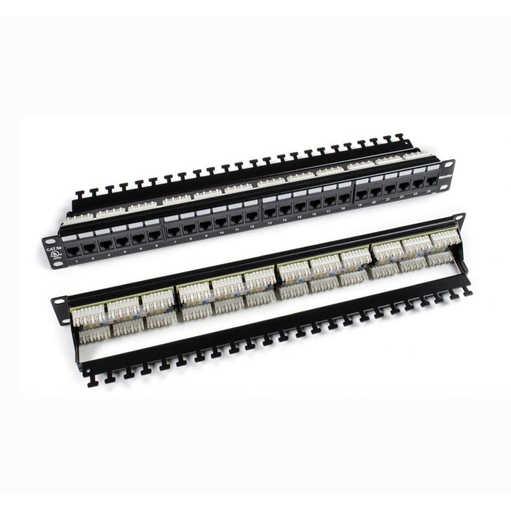 Hyperline PP3-19-48-8P8C-C6-110-LB - Patch Panel, Cat6 RJ45 Jack