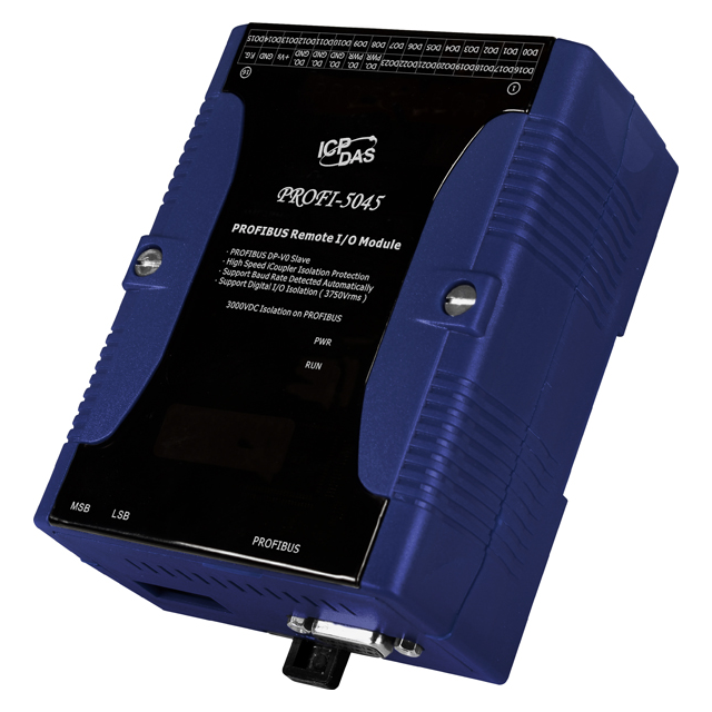 ICP DAS USA INC PROFI-5045 PROFIBUS Input, Output (I/O) Module -