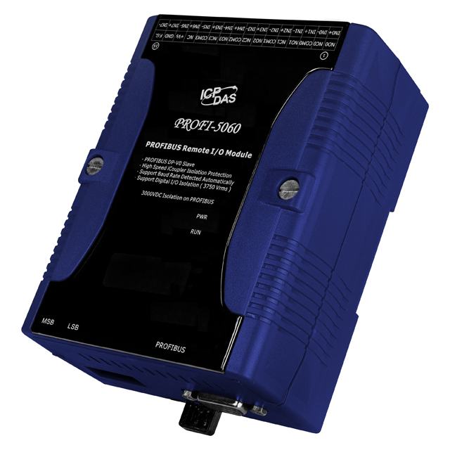 ICP DAS USA INC PROFI-5060 PROFIBUS Input, Output (I/O) Module -
