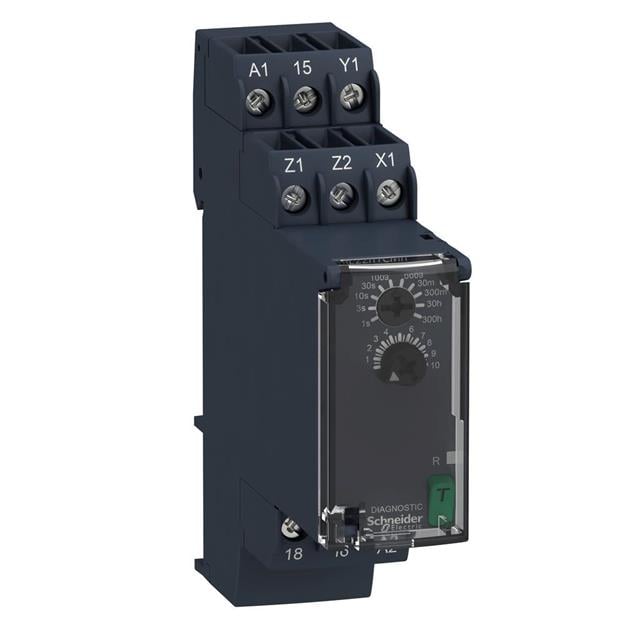 Schneider Electric RE22R1CMR Harmony Riel DIN Relé mecánico 0.05 seg ~ 300 h 8A a 250VCA