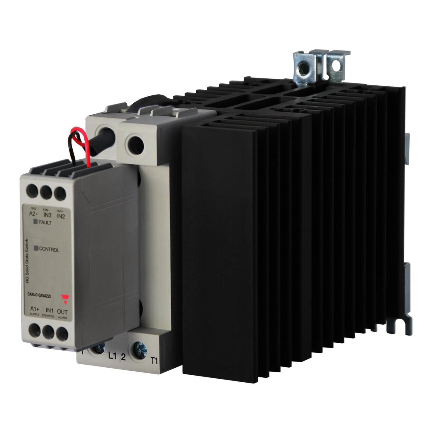 Carlo Gavazzi Inc. RGC1A60D90GGUP RGC Montaje de chasis, Riel DIN SPST-NO (Normalmente abierto) (1 Forma A)