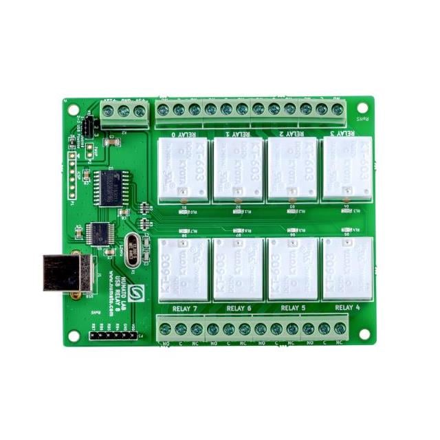 Numato Lab RL80001-24 - Módulo de salida de CA/CC Verde