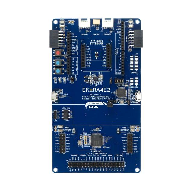 Renesas Electronics Corporation RTK7EKA4E2S00001BE RA EK-RA4E2 RA4E2 EVAL BRD