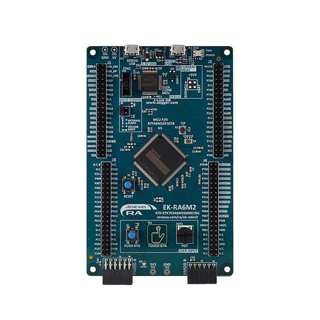 Renesas Electronics Corporation RTK7EKA6M2S00001BU RA EVALUATION KIT FOR RA6M2 (EK-RA6 MCU 32 bits ARM® Cortex®-M4