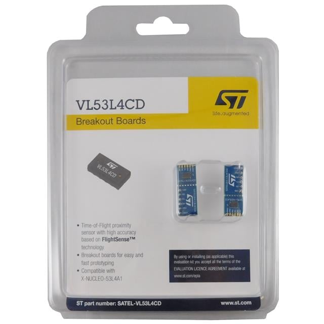 STMicroelectronics SATEL-VL53L4CD - Light, 3D Time-of-Flight (ToF)