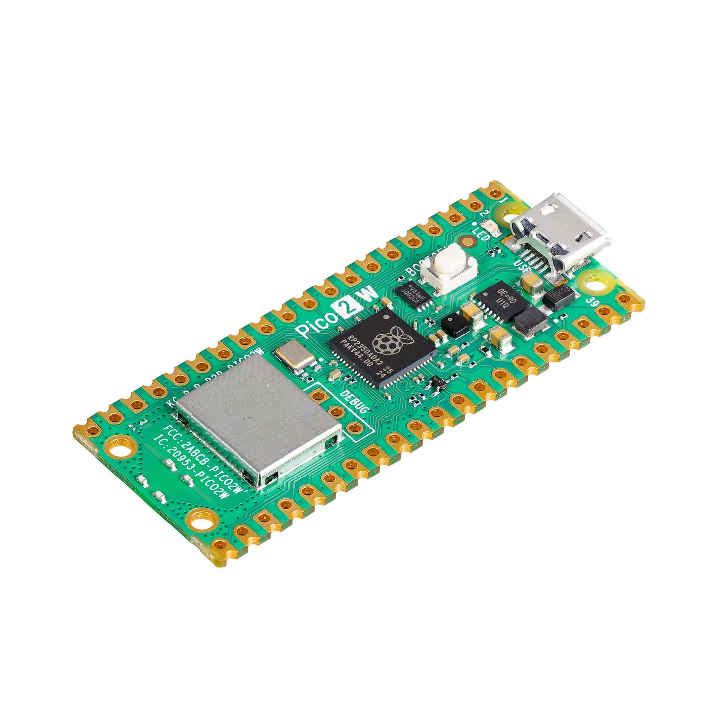 Raspberry Pi SC1633 - Transceiver; 802.11 b/g/n (Wi-Fi, WiFi, WLAN), Bluetooth® 5.x (BLE)