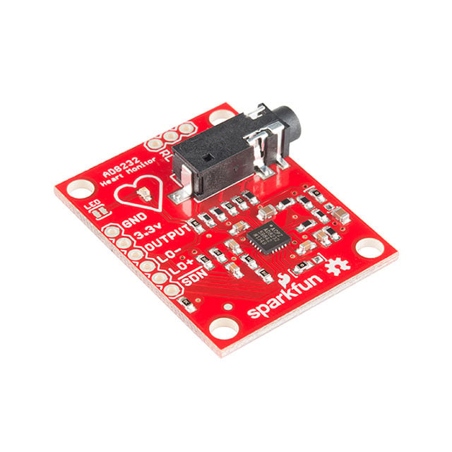 SparkFun Electronics 12650 - EVAL BOARD FOR AD8232 Analog Front End (AFE) for ECG, EKG
