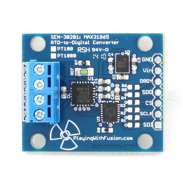 Playing With Fusion, Inc SEN-30201-PT100 - Temperature, RTD (Resistance Temperature Device)