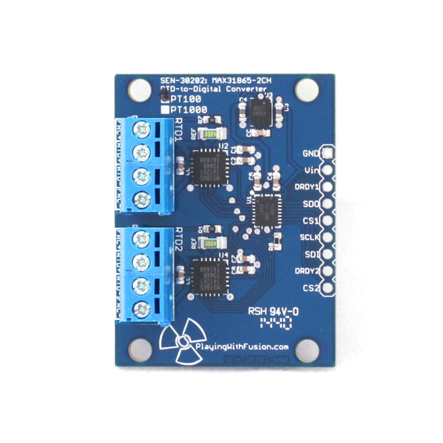 Playing With Fusion, Inc SEN-30202-PT1K - Temperature, RTD (Resistance Temperature Device)