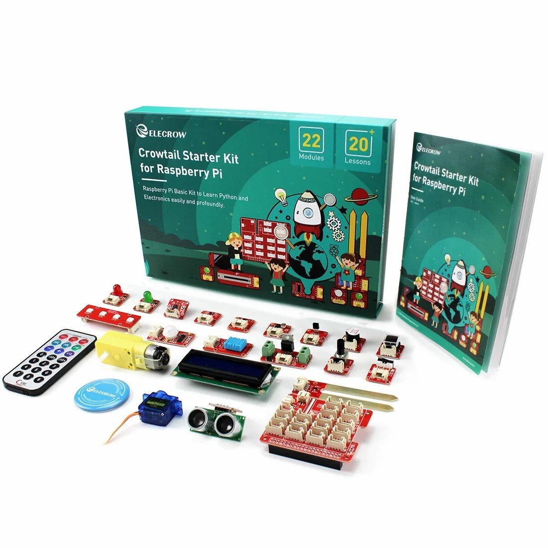 Elecrow SER0001P - CROWTAIL STARTER KIT FOR RASPBER