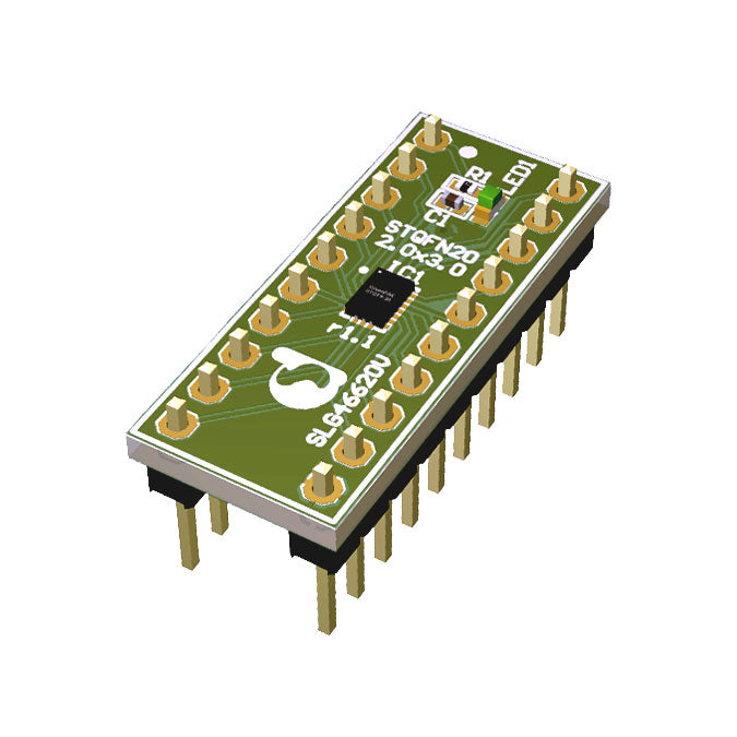 Renesas Electronics Corporation SLG46620V-DIP GreenPAK™ 20-PIN DIP PROTO BOARD SLG46620