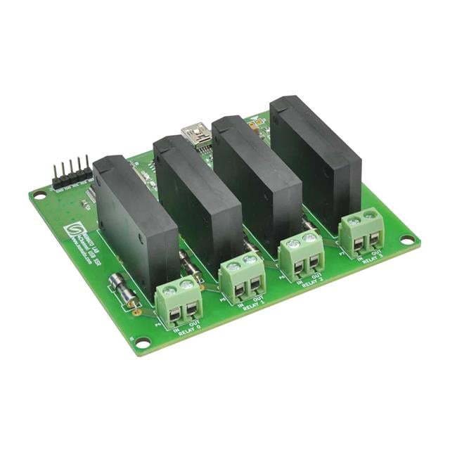 Numato Lab SSR40001-AC - Módulo de salida de CA/CC Verde