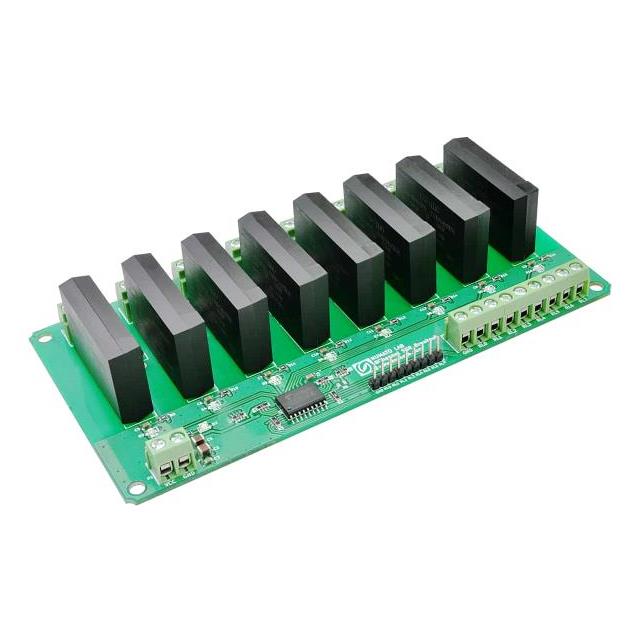 Numato Lab SSRC80001-DC - Módulo de salida de CA/CC Verde