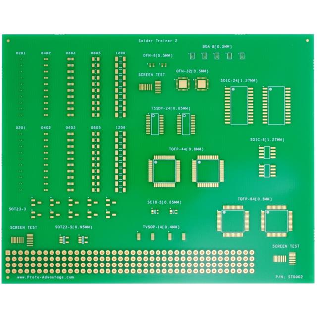 Chip Quik Inc. ST0002 - PRACTICE KIT (WITH 135 SMD PARTS