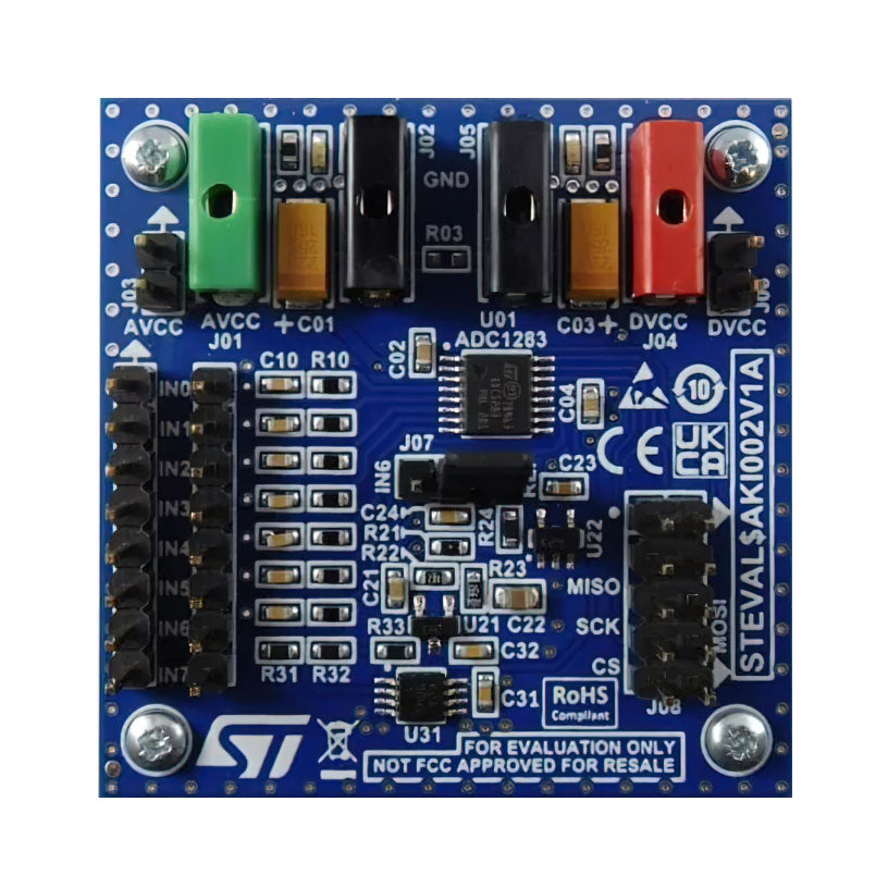 STMicroelectronics STEVAL-AKI002V1 - EVAL BOARD FOR ADC1283