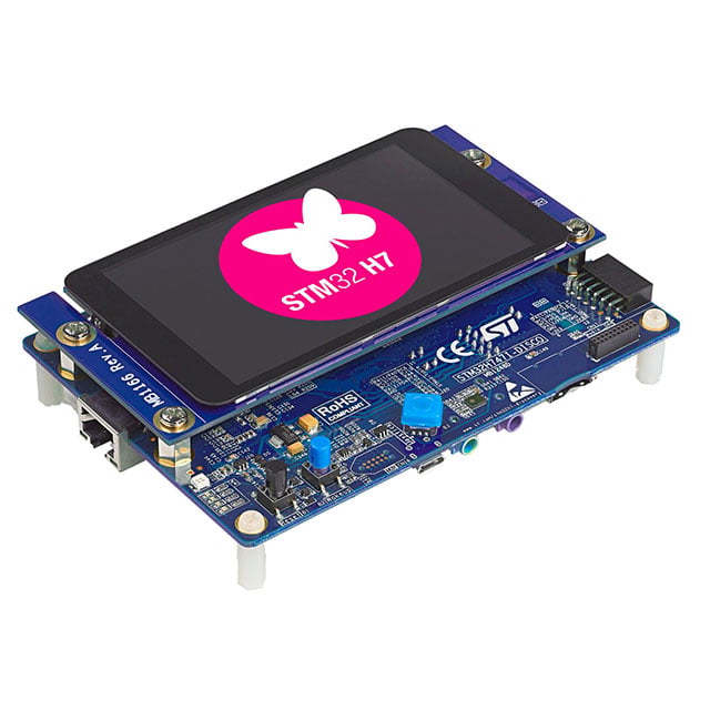 STMicroelectronics STM32H747I-DISCO STM32H7 DISCOVERY STM32H747XI EVAL BRD MCU 32 bits ARM® Cortex®-M4, Cortex®-M7