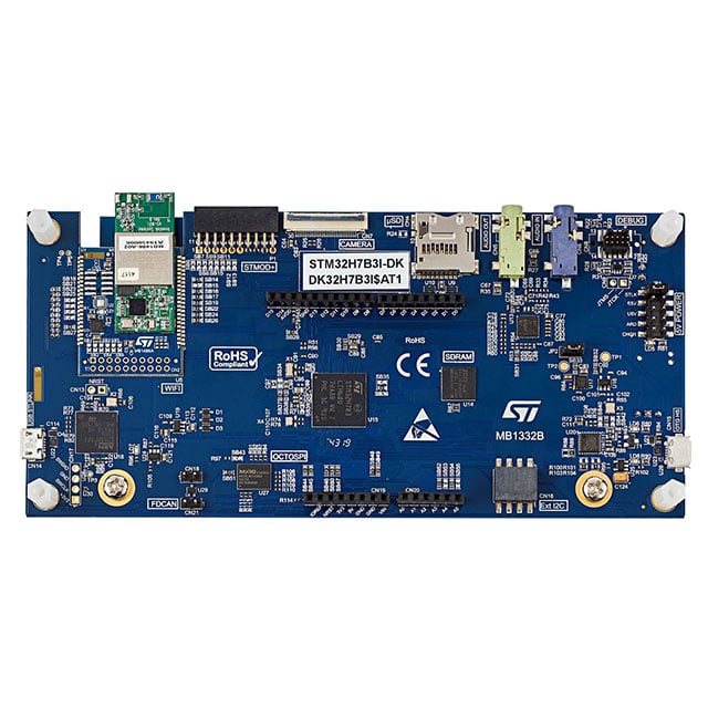 STMicroelectronics STM32H7B3I-DK STM32H7 DISCOVERY STM32H7B3LI EVAL BRD MCU 32 bits ARM® Cortex®-M7